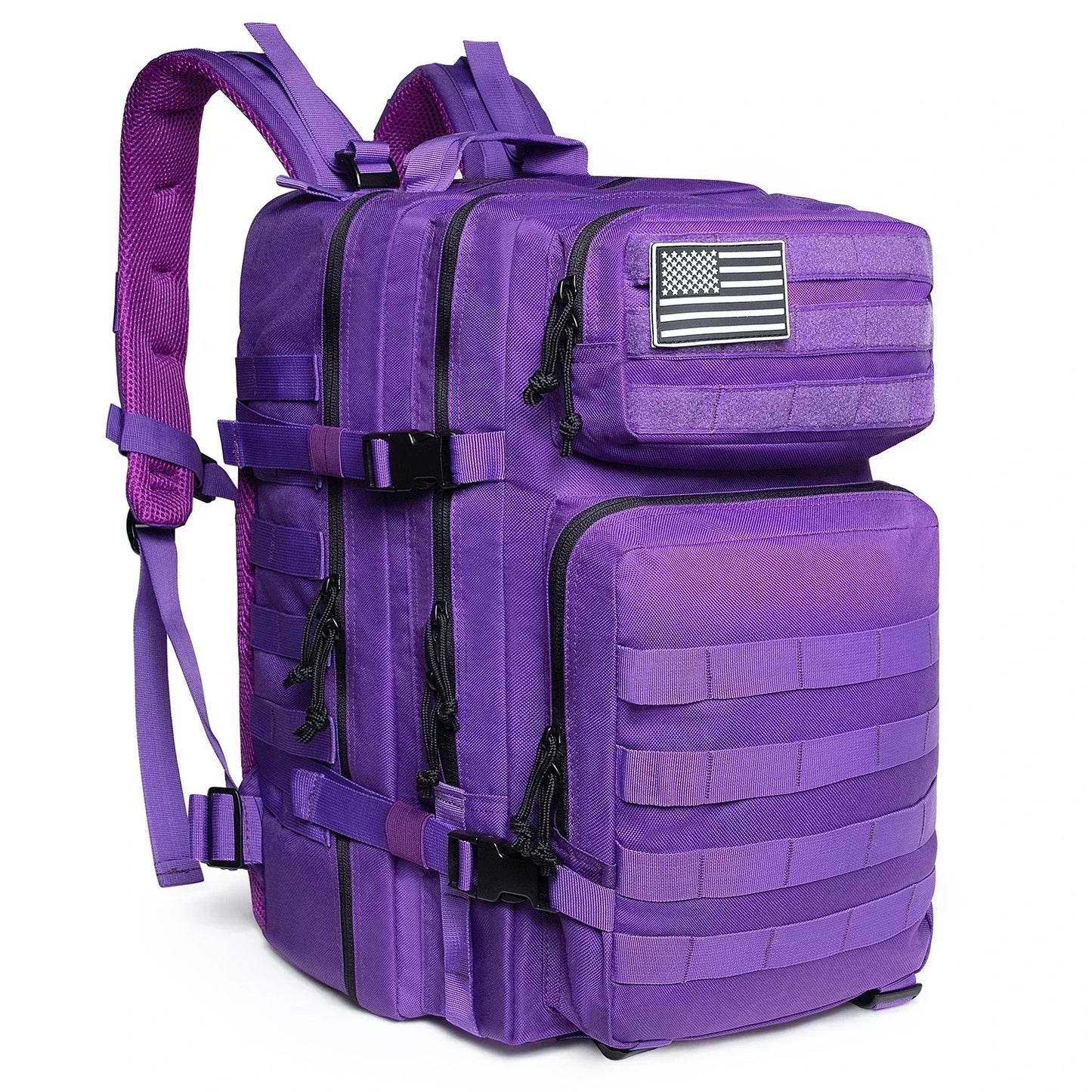 45L Tactical Backpack Large Capacity Outdoor Rucksack 3 Day Fitness Hiking Bag Hiking Camping Gear Backpacks