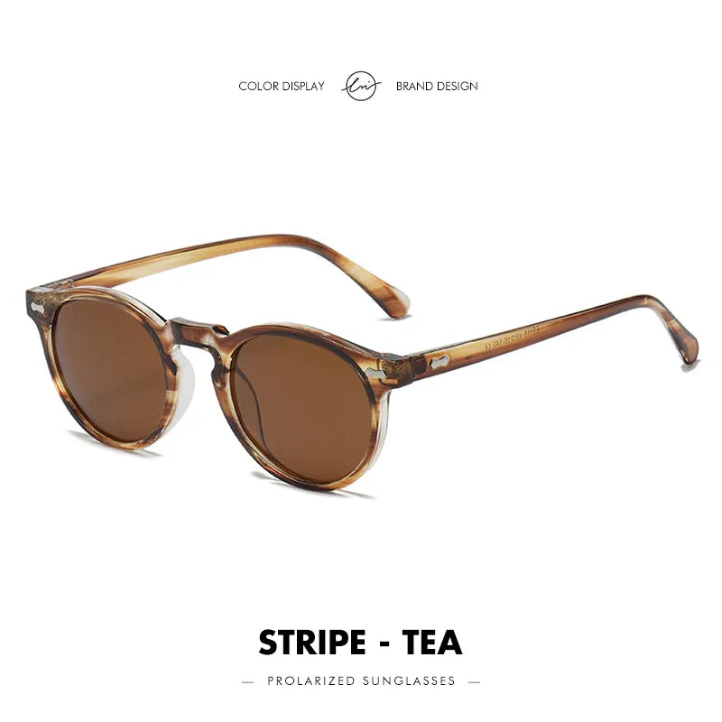 Sunglasses Women Men Tea Lens Outdoor Driving Shades Vintage Sun Glasses