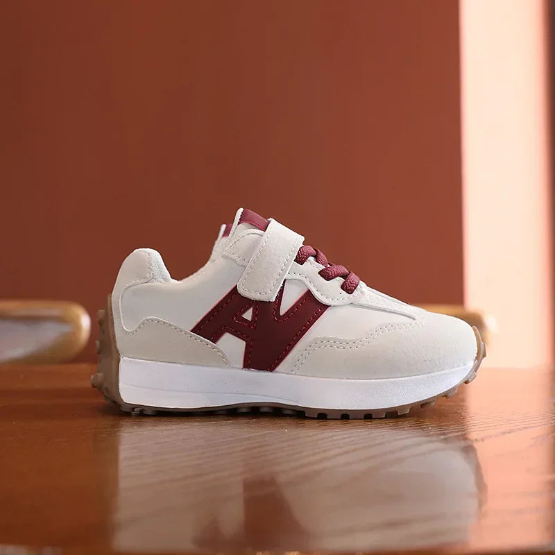 Children Tennis Shoes Patchwork Versatile Boys School Basketball Shoes Kids Fashion Causal Girls Outdoor Sneakers Breathable