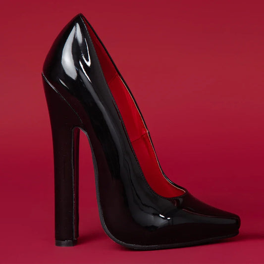 New Style Bold 6 Inch High Heel Fetish Pump Drag Queen Unsiex Shoes Size 5 To 15