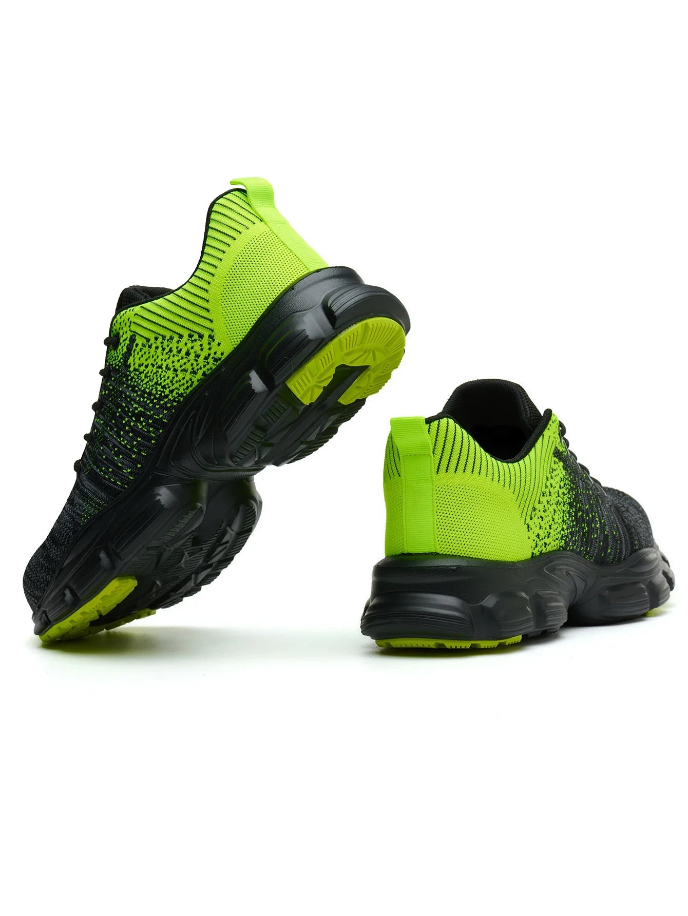 Women's Steel Head Safety Shoes Smash Proof Stab Penetration Air Lightweight Pure Black Simple Sneakers Women's Work Shoes