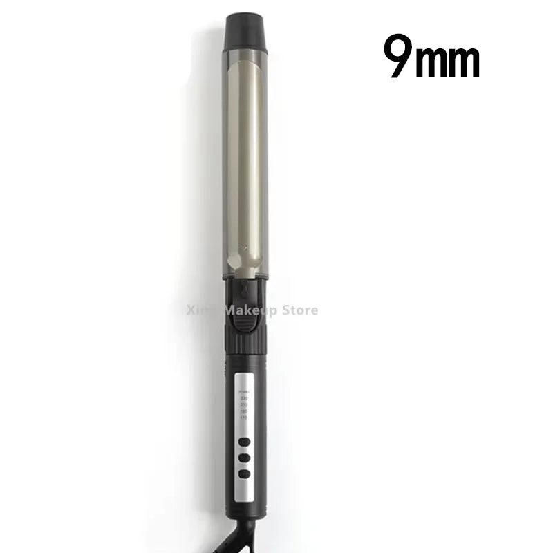 9/19/25/28/32mm ProfessionalAutomatic Rotating Curling Iron Temperature Display Ceramic Hair Curler Hair Curler Anti Scalding