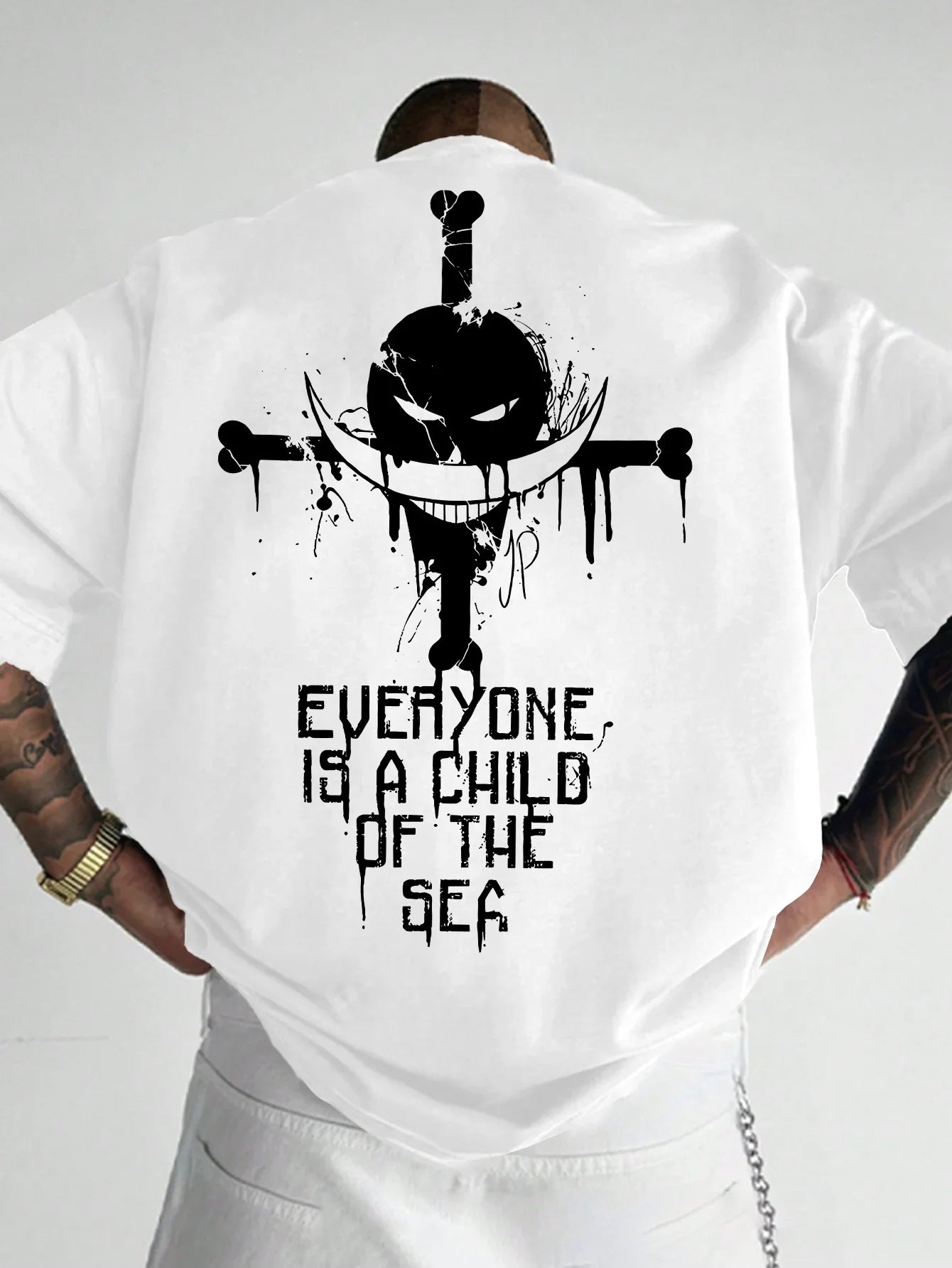 Printed Short Sleeve T-Shirt Men's and Women's 2025 Summer New Fashion Cotton Top