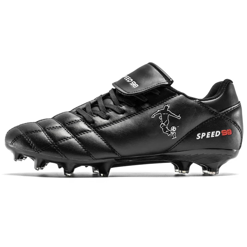 Men Football Boots FG/TF Soccer Shoes Breathable Professional Turf Outdoor Non-slip Long Spikes Adult Training Futsal Sneakers