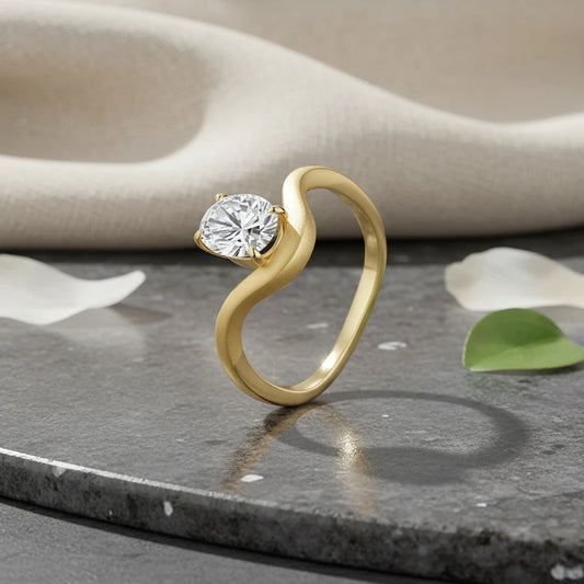 New 8*6mm 1.5CT Oval Cut Moissanite Rings for Women Sparkling S925 Sterling Silver Wedding Fine Jewelry Plated 18k Gift