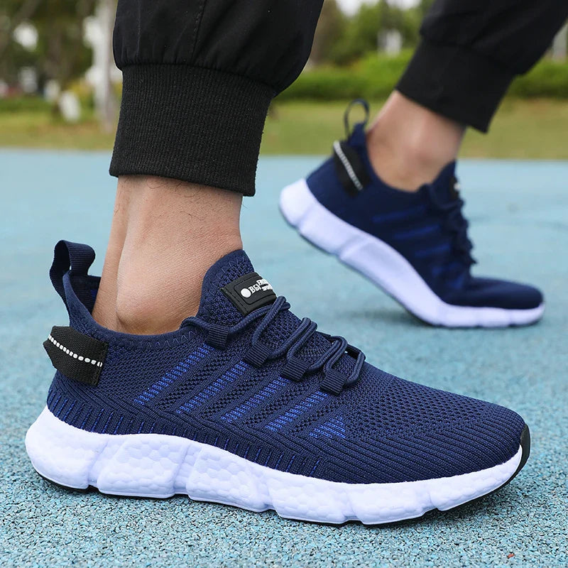 Men Mesh Breathable Casual Shoes Comfortable Fashionable Versatile Outdoor Exercise Shoes