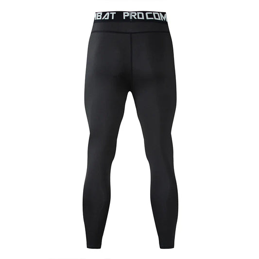 Men Bodybuilding longs Pants Fitness Compression Leggings Train Workout Outfit Male Muscle Alive Elastic Skinny Tights