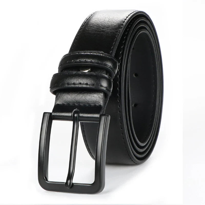 men's leather pin buckle casual retro leather belt youth jeans belt, Father's Day Gift