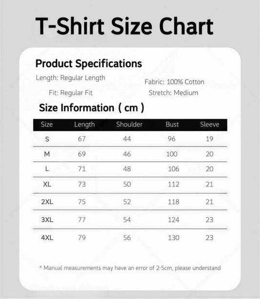 Anime Cotton Printed T-shirt Men Unisex Versatile Short-sleeved Parent-child Top