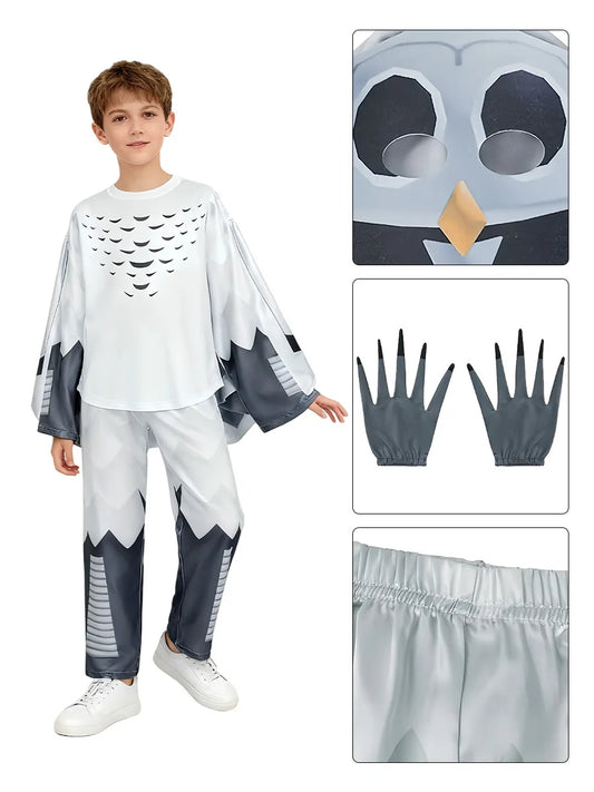 99 Nights In The Forest Deer Costume Fnaf Horriable Halloween owl party Costume for Adult Kid Nightmare Reindeer Christmas Gift
