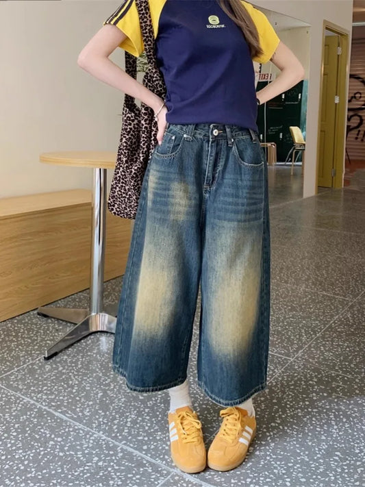 Y2k Jorts Casual Vintage Streetwear Harajuku Korean Style Denim Shorts
