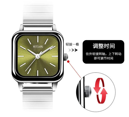 Luxury Women Watch Top Brand Fashion Steel Belt Ladies Quartz Wristwatch Montre Femme Beautiful Gifts Luxury Ladies Watches