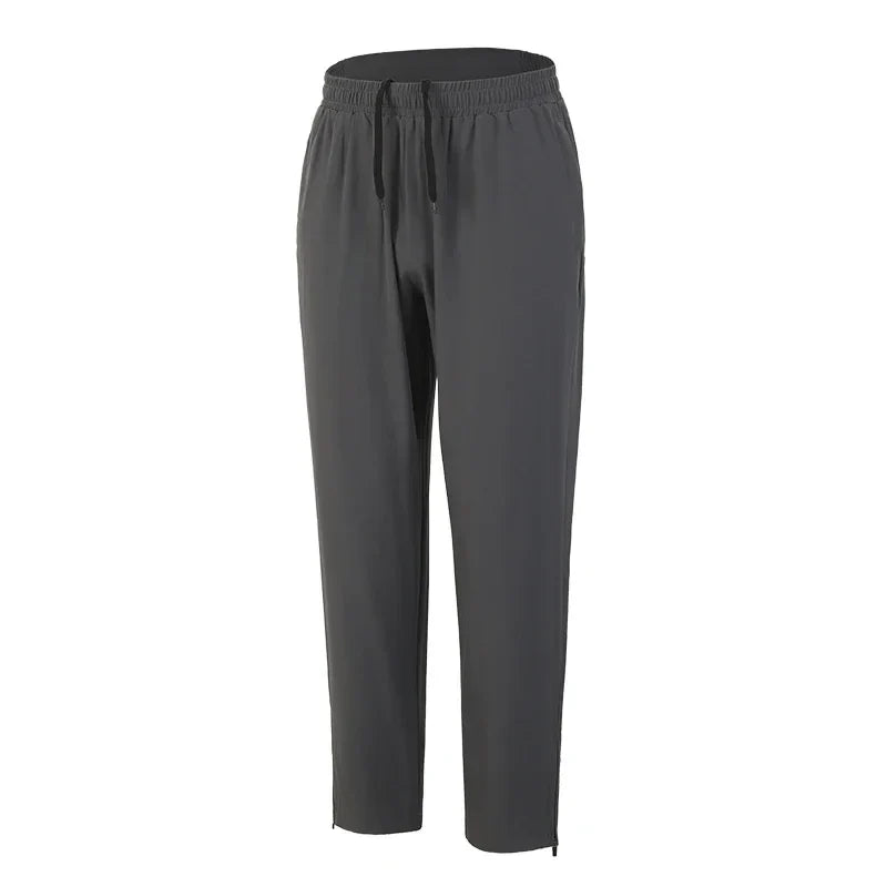 Running pants can hold mobile phones, autumn men's waist pocket sports pants, quick drying, professional fitness