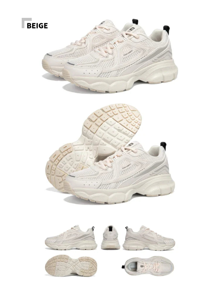 Women Sports Shoes Outdoor Lightweight Breathable Jogging Sneakers Female Casual Mesh Anti-slip Lace Up Running Shoes