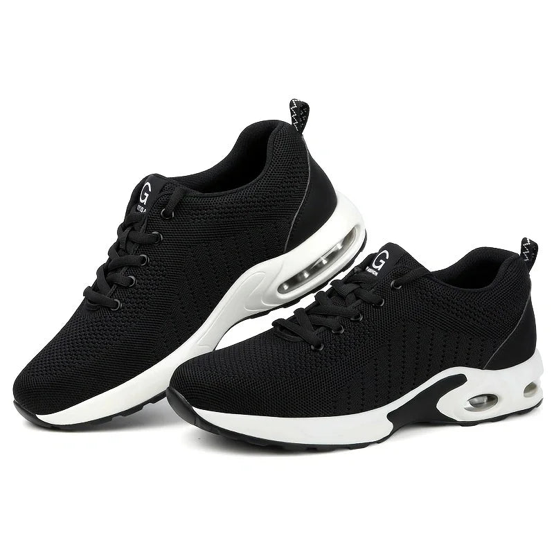 Anti-puncture Security Protective Shoes Air Cushion Work Sneakers Steel Toe Work Shoes Men Women Safety Shoes Light Breathable