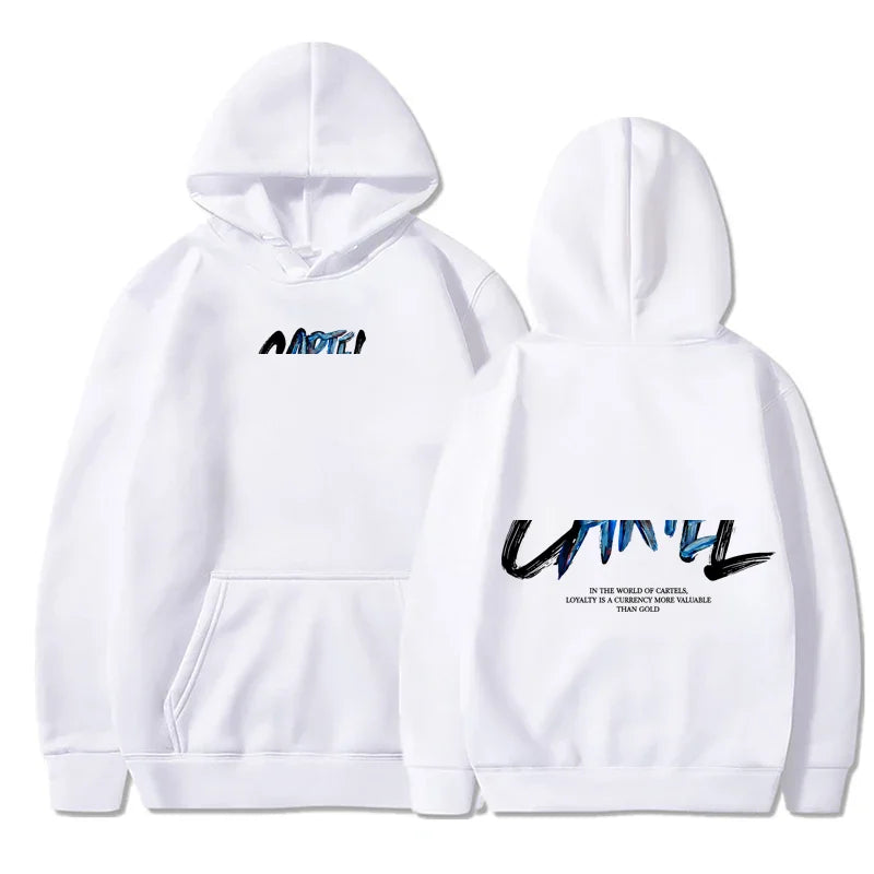 Spring and Autumn Men's Fashion Long Sleeve Hoodie Women's Cool Casual Harajuku Hip Hop Streetwear Pullover Sweatshirt Pullover