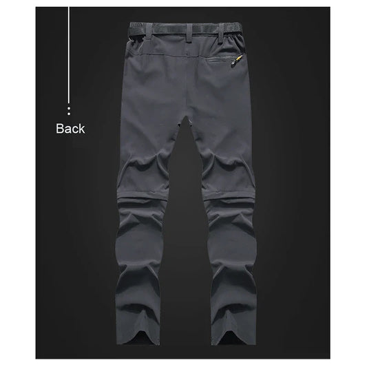 Trekking Pants Hiking Camping Men Summer UV-Proof Outdoor Sports Detachable Shorts Quick Dry Sportswear Wlaking Fishing Trousers
