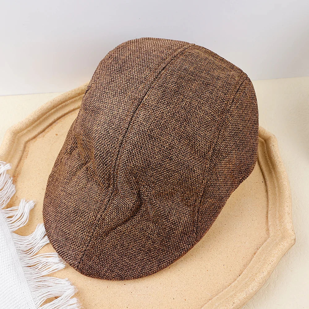 Men Berets Spring Autumn Winter British Style Beret Hat Retro England Hats