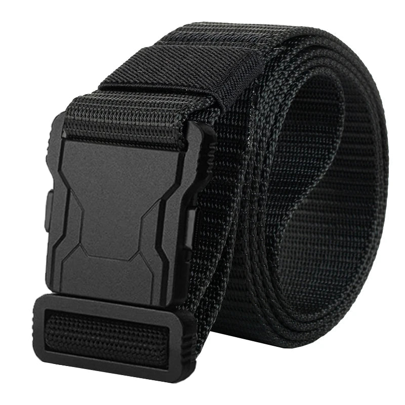 Tactical Waist Belt - Durable Automatic Buckle, Perfect for Outdoor Adventures, Unisex Accessories for Men and Women
