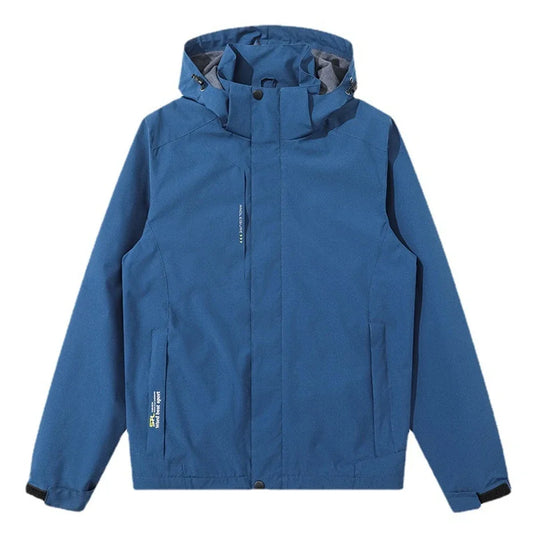 Plus Size 6XL 7XL Men's Windbreaker Waterproof Jacket Coat Men Spring Autumn Travel Jacket Male Fashion Outdoor Outerwear
