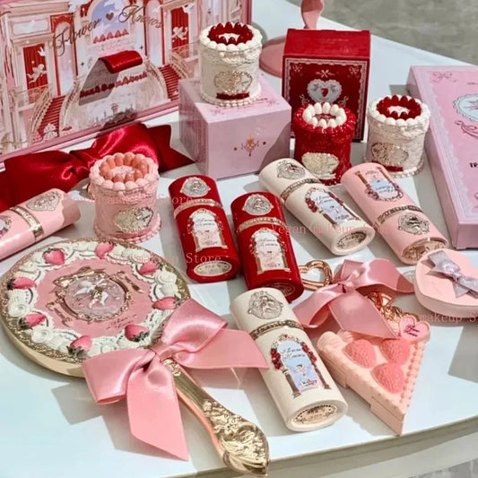 Makeup Kit Full Professional Face Palette Blush Eyeshadow Lip Cream Solid Perfume Sets