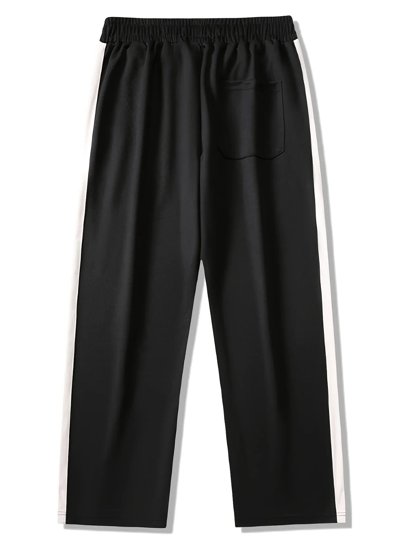 Men's contrasting sports casual pants, comfortable and versatile