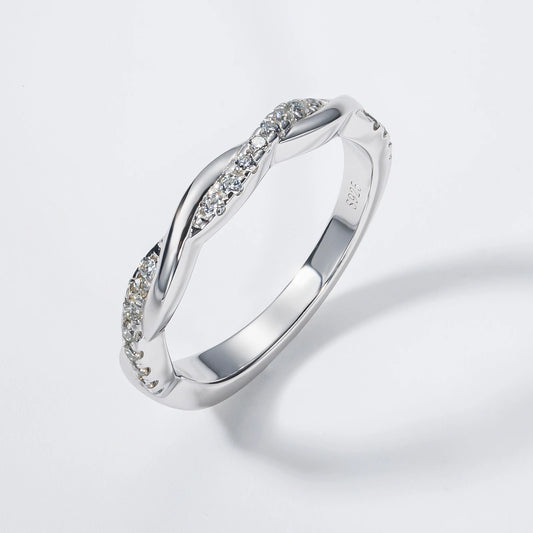 1.5ct Princess Cut Center Moissanite Bridal Rings Set 925 Sterling Silver Engagement Wedding Band Rings Wholesale