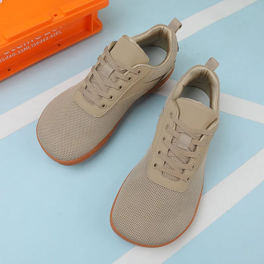 Men's Wide Minimalist Barefoot Sneakers | Unisex Zero Drop Sole | Optimal Relaxation