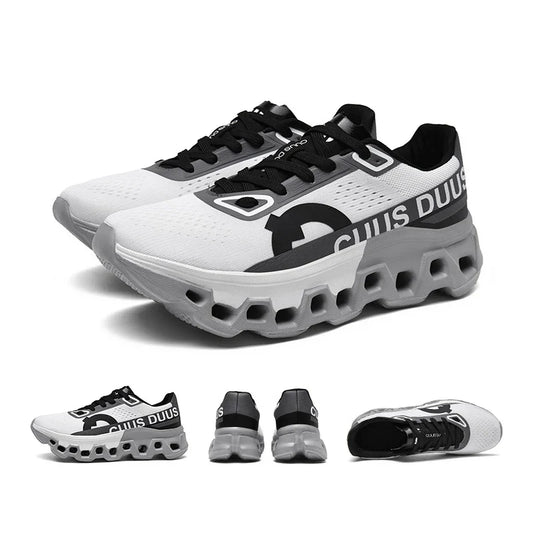 Men's Cushioning Running Shoes Lightweight Athletic Casual Sneakers Male Non-Slip Sports Shoes Outdoor Travel Walking Shoes