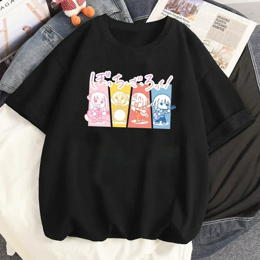 Women's Fun and Cute Cartoon T-Shirt, Y2K Gothic Style Women's Clothing graphic t shirts aesthetic clothes Summer Streetwear