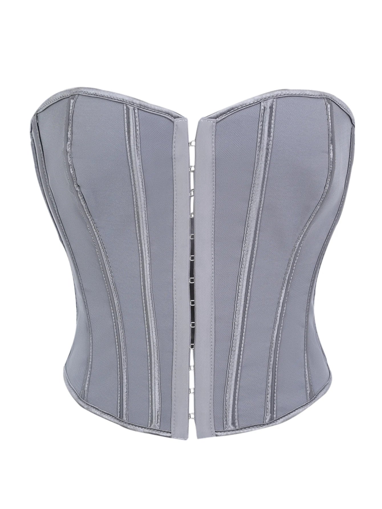 Button down corset for Halloween women is shaping top with a tie at the back