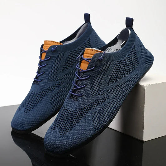Mocassins Masculinos Leves Respiráveis Antiderrapantes Casuais Sapatos de Caminhada Clássicos da Moda Confortáveis para Homens Tamanho Grande 47