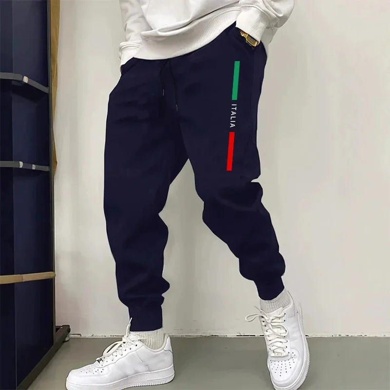 Hot Sales Mens Sweatpants Printing Casual Trousers Outdoor Men's Jogging Pants Gym Sportswear Sports Fitness Daily Streetwear