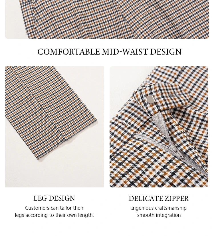 Fashionable Plaid suit High-end Brand Business Slim Fit Casual Party Dress Male Groom Wedding Blazers Double Breasted