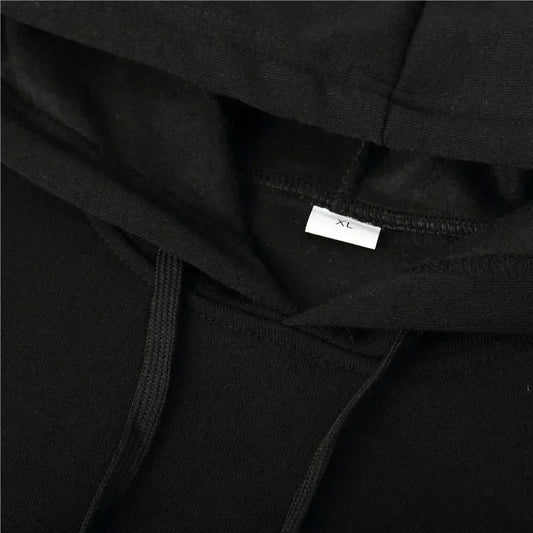Printing Autumn winter models Men's Fleece windproof Warm Cotton Oversized Hoodie Outdoor Commuter Men's High Elastic top