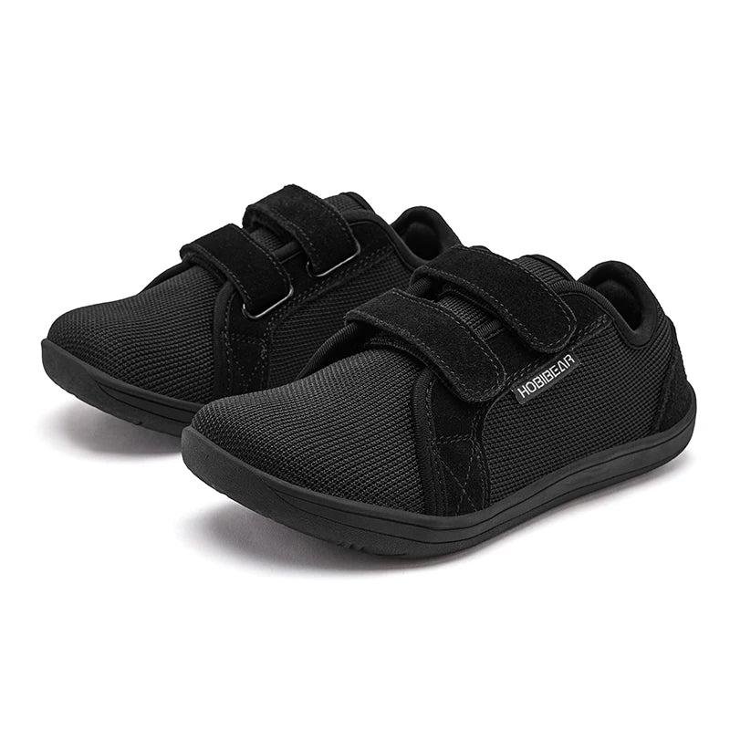 Kids Mesh Barefoot Shoes Little/Big/Kid Wide Toe Minimalist Sneakers Lightweight Hook Loop Breathable Casual Shoes
