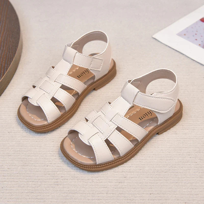 2026 Summer New Kids Sandals for Boys Girls Unisex Fashion Open Toes Candy Colors Children Beach Shoes Anti-skid Breathable Hot