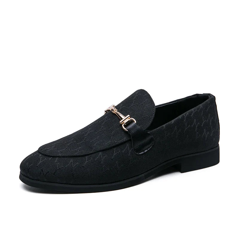 Luxury Grey Men's Loafers 2025 Comfortable Flat Moccasin Men Dress Shoes Casual Business Leather Shoes for Men zapatos de cuero