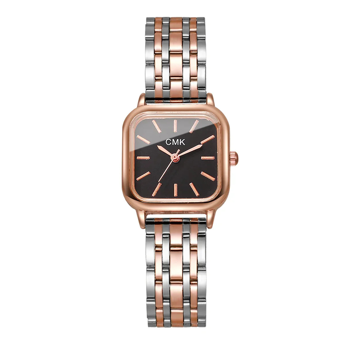 Fashion Square Women Watches Simple Ladies Quartz Wristwatch Reloj Mujer(Without Box)