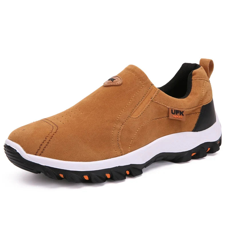 Sapatos de Caminhada Masculinos Impermeáveis de Couro para Exterior PU Sapatos Masculinos Resistentes ao Desgaste para Trekking Caminhada Caça Tênis Táticos