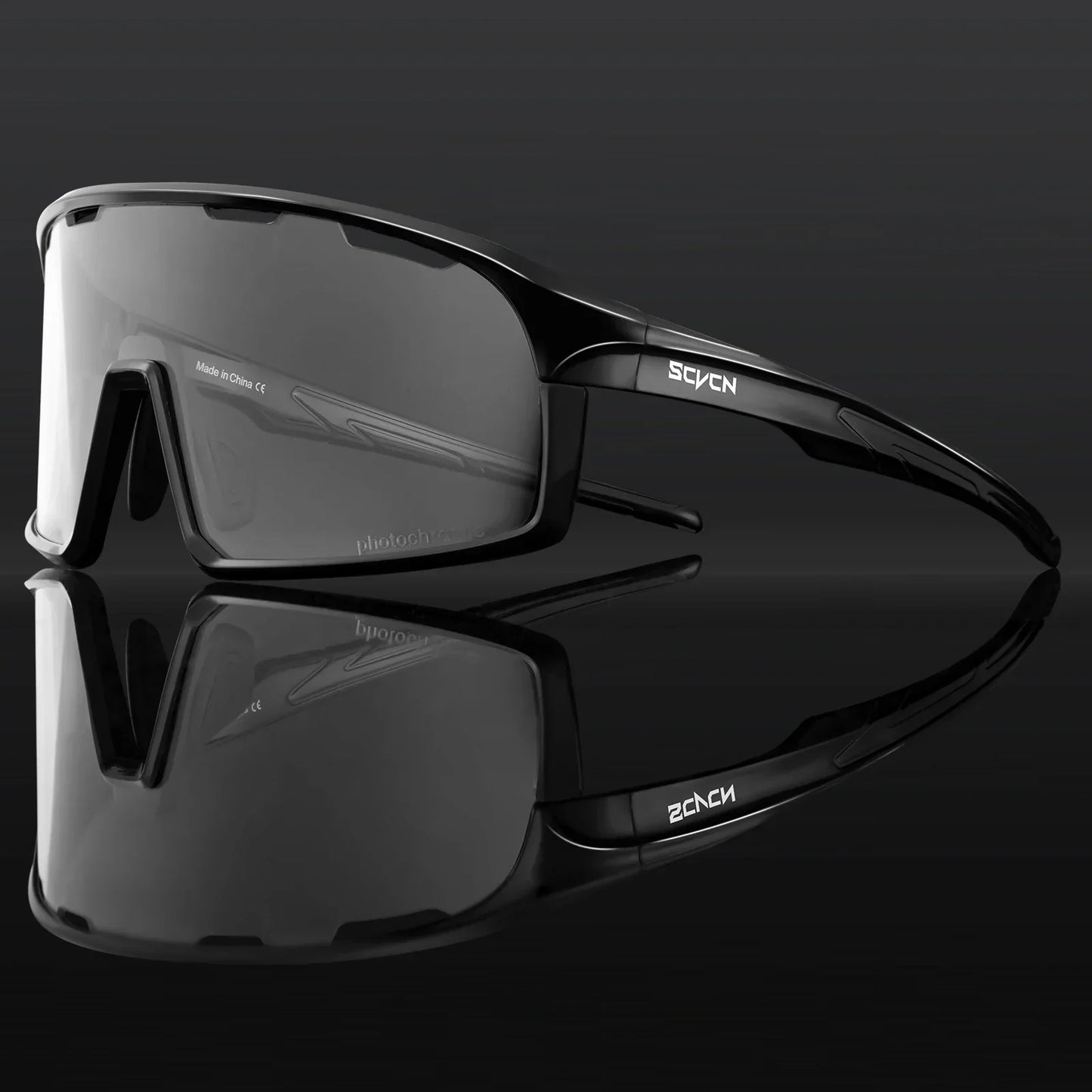 Photochromic Cycling Sunglasses Cycling Glasses UV400 Bicycle Eyewear Sports MTB Outdoor Bike Goggles Sunglasses Eyepieces