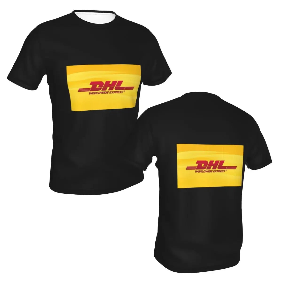 Global Express DHL T-Shirt for Men Cotton T Shirts Men's Tees Short Round Neck Summer Clothes Tops