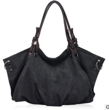 2024 New Arrival Women's Bag Fashion Casual Canvas Bag Large Capacity Handbag Shoulder Messenger Bag Many Colors BD866