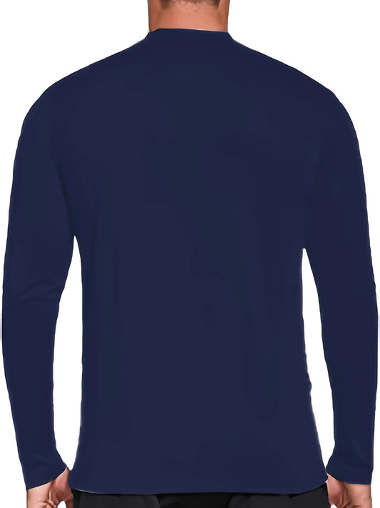 Men's 100% pure cotton loose and comfortable sports and leisure California letter printed round neck long sleeved T-shirt top