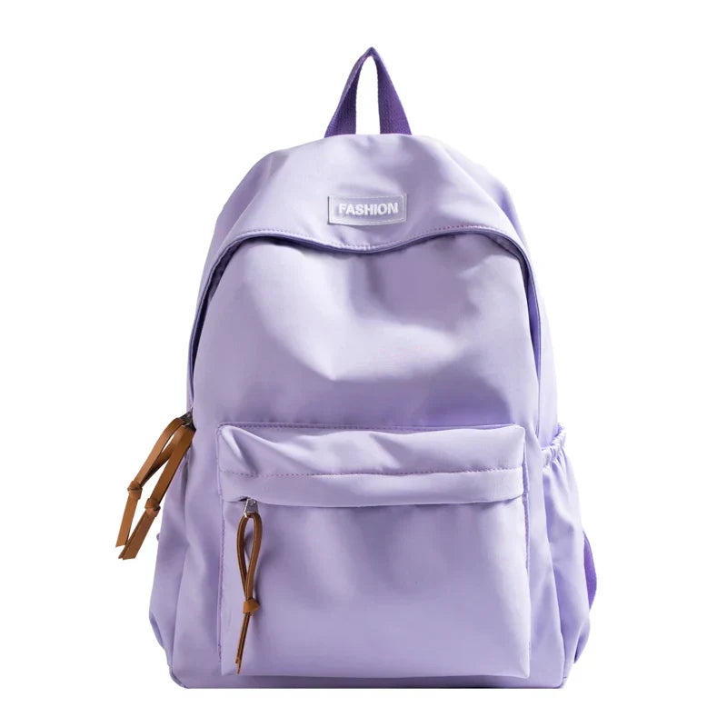 Kawaii Large-capacity All-match Backpack Korean Version Simple Storage Bag Back to School Office Supplies Cute Stationery