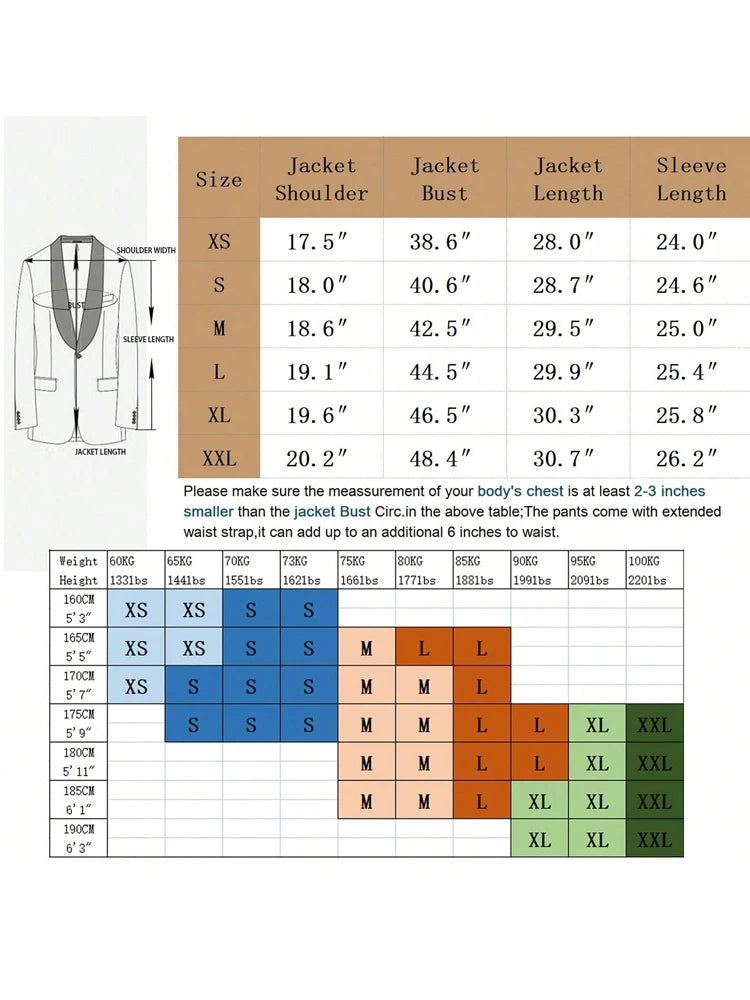 Men's three-piece floral jacquard slim-fitting suit set, including paisley pattern suit jacket, vest, and pants, suitable for ba