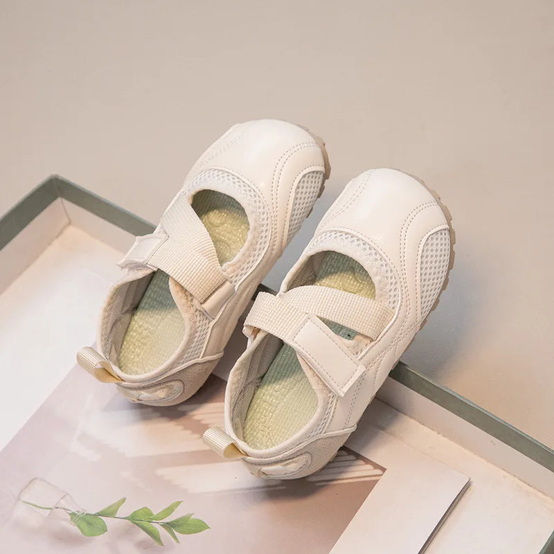 New Spring New Children Casual Shoes for Girls Non-Slip Breathable Casual Toddler Footwear Shoes for Daily Wear Soft Comfortable