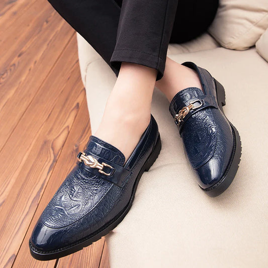 Office men dress shoes floral pattern men formal shoes leather luxury fashion groom wedding shoes men oxford shoes dress 38-47