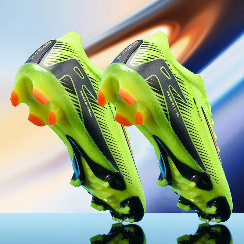 New High-Top Soccer Shoes Professional Training Football Boots TF/FG Non-Slip Soccer Sneakers Outdoor Grass Soccer Shoes