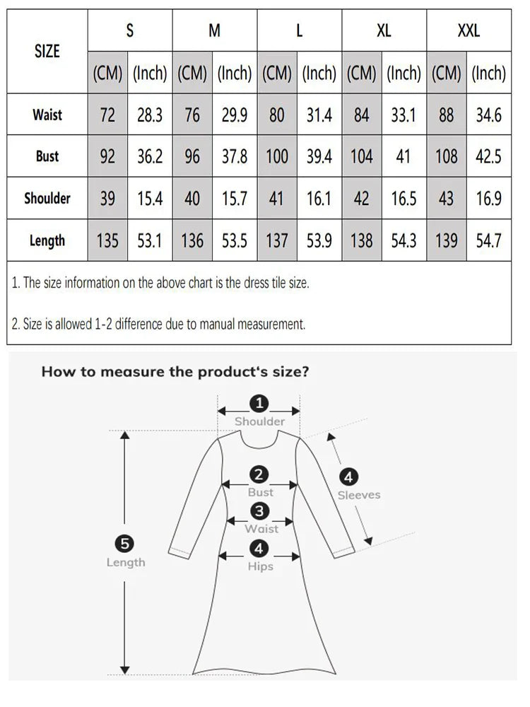 Elegant Women Floral Long Maxi Dress Jacquard Evening Party Boho Fall Winter Vintage Dress Ladies A-Line Robe